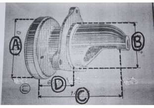 NEZ DE DEMARREUR RENAULT n°884 D/82mm...RENAULT AG CH Type 85 - Tra...