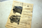 KIT ADAPTATION POUR MANIVELLE DE DEMARRAGE HESPEL ET BARNY...SIMCA ...