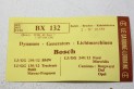 CHARBONS BX 132 POUR DYNAMO BOSCH...POUR BMW FORD MERCEDES DAF OPEL...