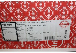 POCHETTE DE JOINTS MOTEUR ELRING 408930...VOLKSWAGEN POLO GOLF VENT...