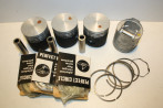 KIT PISTONS/SEGMENTS D/65mm FLOQUET MONOPOLE 55201-2...RENAULT R8 F...