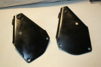 PAIRE DE SUPPORTS D'AMORTISSEURS ARRIERES D/G...CITROEN 2CV AZ AZL...