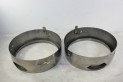 PAIRE DE CERCLAGES DE PHARE D/150mm...FIAT BMW - Tracauto1950