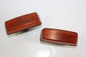 PAIRE DE CABOCHONS DE FEUX D'AILES LEP 6703...AUSTIN METRO - Traca...