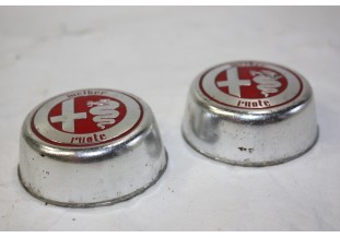 LOT DE 2 CENTRE DE ROUE...ALFA ROMEO GIULIA GIULIETTA ALFA SUD ALFE...