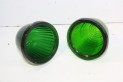 PAIRE DE CABOCHONS DE FEUX EN VERRE SEIMA...AUTOS DIVERS COLLECTIONS