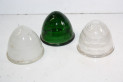 LOT DE 3 DE CABOCHONS DE FEUX EN VERRE SCINTEX...AUTOS DIVERS COLLECTIONS