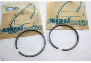 JEU DE 2 SEGMENTS MOTEUR D/39mm x 2.5mm FLOQUET MONOPOLE...MOTOS SC...