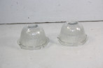 PAIRE DE CABOCHONS DE FEU TRANSPARENT AXO...CITROEN 2CV HY H