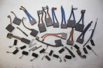 LOT DE DIVERS CHARBONS POUR DEMARREURS/DYNAMOS/ALTERNATEURS...AUTOS...