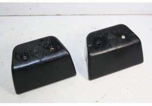 PAIRE DE CABOCHONS  D'ECLAIREURS DE PLAQUE PK LMP 2791...RENAULT R4