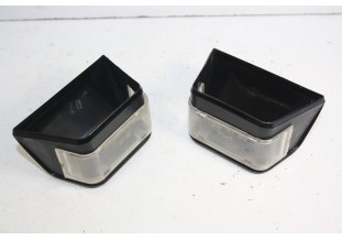 PAIRE DE CABOCHONS  D'ECLAIREURS DE PLAQUE PK LMP 2791...RENAULT R4