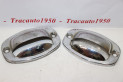 PAIRE DE CABOCHONS D'ECLAIREUR DE PLAQUE AR HELLA...VW OPEL FORD AUDI BMW...