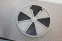 CACHE PROTEGE RADIATEUR DE CALANDRE REF 742...RENAULT R4 R4 FOURGON...