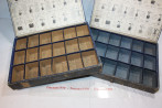 LOT DE 2 COFFRETS GARAGISTE LE CARBONNE LORRAINE POUR CHARBONS DUCE...