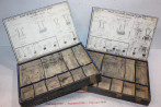 LOT DE 2 COFFRETS GARAGISTE LE CARBONNE LORRAINE POUR CHARBONS LAVA...
