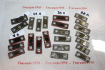LOT DE 24 FUSIBLES FIBRE/MICA AMPERAGES DIVERS...AUTOS ANCIENNES DI...
