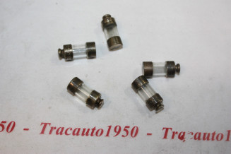 LOT DE 5 FUSIBLES A BOUTON DUCELLIER B509 5 AMP...AUTOS ANCIENNES DIVERS