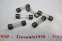 LOT DE 6 FUSIBLES RENAULT 20 AMPERES...AUTOS ANCIENNES DIVERS