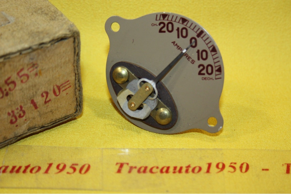 AMPEREMETRE DE COMPTEUR JAEGER 33055...RENAULT JUVAQUATRE - Tracaut...