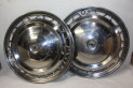 LOT DE 2 ENJOLIVEURS DE ROUE D/378mm...AUTOS ANCIENNES COLLECTIONS