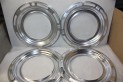 JEU DE 4  CERCLES D' ENJOLIVEURS DE ROUE D/360mm...AUTOS ANCIENNES COLLECTIONS