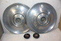 LOT DE 2 ENJOLIVEURS DE ROUE D/394mm...PANHARD PL17 DYNA Z