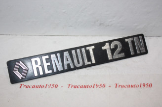 MONOGRAMME OU LOGO RENAULT R12 TN...R12 BREAK