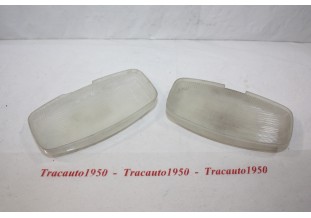 LOT DE 2 CABOCHONS DE PLAFONNIER FRANKANI/HARPON...PEUGEOT 404 504