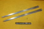 JEU DE 2 BAGUETTES ENJOLIVEURS DE CARROSSERIE L/445mm...AUTOS ANCIENNES DIVERS