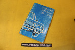 NOTICE D'UTILISATION OU LIVRET DE BORD...SIMCA TALBOT CHRYSLER 160/180 2L