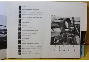 NOTICE D'UTILISATION OU LIVRET DE BORD...SIMCA TALBOT 1500
