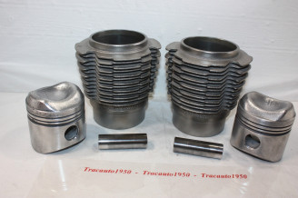 JEU DE CHEMISES/PISTONS MOTEUR CITROEN 602cm3...2CV 6