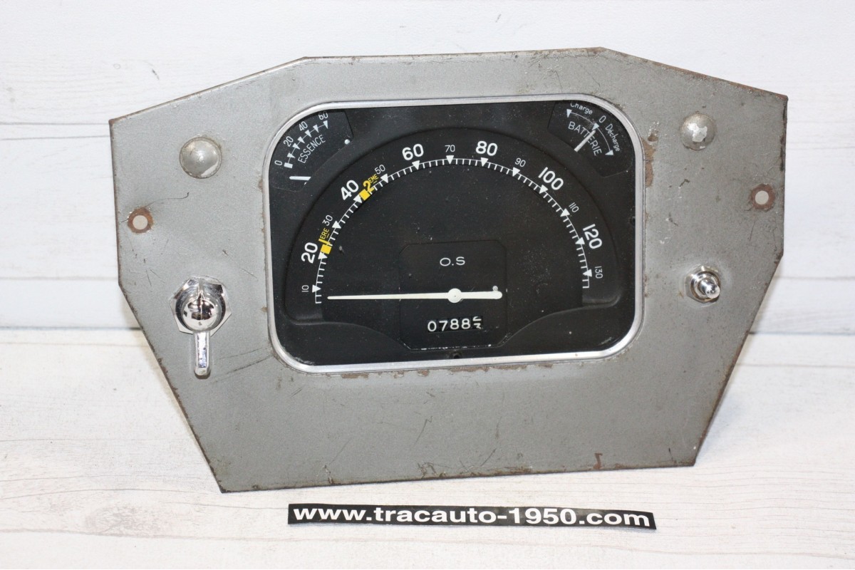 TABLEAU DE BORD OS 134km/h 6V...CITROEN UTILITAIRES H HZ 1948/58