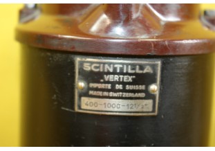 MAGNETO VERTEX-SCINTILLA 400/1000 12 1/2° pour 4 CYLINDRES...AUTOS CAMIONS AVIONS ANCIENS 1920/1940