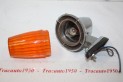 FEU AVANT/ARRIERE CLIGNOTANT D/44mm...VELOS VELOMOTEURS ANCIENS