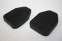 JEU DE 2 CAOUTCHOUC DE COUVRE PEDALE 62mm x 47mm...MATRA BAGHEERA MURENA