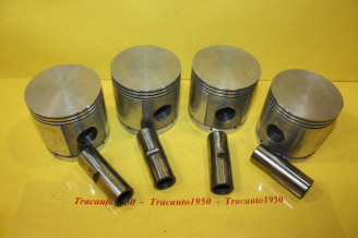 JEU DE 4 PISTONS ET AXES FLOQUET MONOPOLE SUPERALU D/71mm...AUTOS DIVERS VOIR DESCRIPTIF