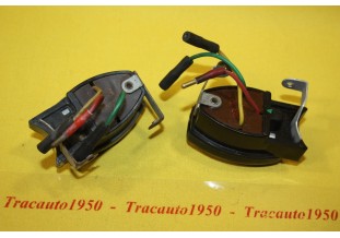 LOT DE 2 CORPS DE COMMODOS DE CLIGNOTANT GELBON 6/12V...CITROEN DYANE voir descriptif