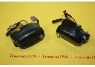 LOT DE 2 CORPS DE COMMODOS DE CLIGNOTANT GELBON 6/12V...CITROEN DYANE voir descriptif
