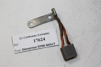 CHARBON 17624 POUR DEMARREURS DYNE-BAILLY...AUTOS AVANT GUERRE voir descriptif