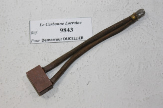 CHARBON 9843 POUR DEMARREURS DUCELLIER...ROCHET SCHNEIDER voir descriptif