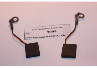 CHARBONS 9099 POUR DYNAMOS MARCHAL-VAUCANSON...SIMCA 5/8CV FIAT 6CV 508 voir descriptif