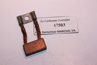 CHARBON 17503 POUR DEMARREURS MARCHAL-VAUCANSON...TALBOT DELAHAYE MATHIS voir descriptif