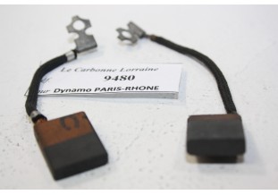CHARBONS 9480A POUR DYNAMOS PARIS-RHONE...SIMCA 5CV 8CV voir descriptif
