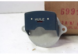 TEMOIN D'HUILE DE COMPTEUR 12V JAEGER 67534...SIMCA ARONDE 1300 P60N voir descriptif