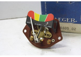 VOLTMETRE DE COMPTEUR 24V JAEGER 094805/02...BERLIET SAVIEM voir descriptif