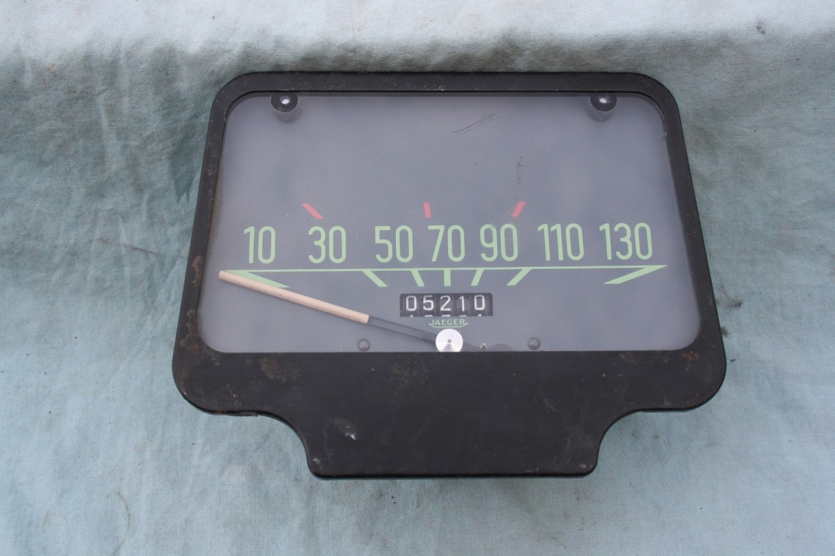 COMBINE BLOC COMPTEUR JAEGER 12V...CITROEN DYANE voir descriptif