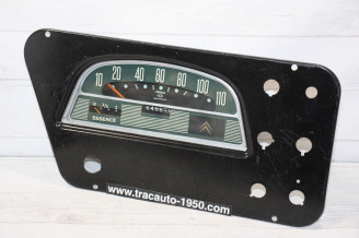 TABLEAU DE BORD COMPTEUR VEGLIA 110km/h 12V...CITROEN UTILITAIRES HY 1958/68 voir descriptif