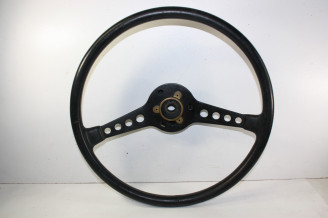 VOLANT 2 BRANCHES VINTAGE SPORT D/385mm...ALFA LANCIA PORSCHE ANCIENNES voir descriptif